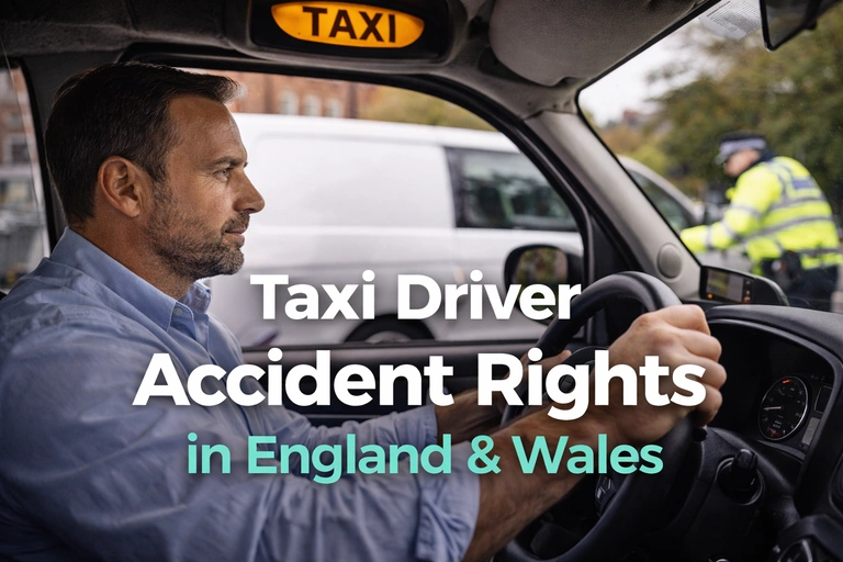 PCO taxi driver accident rights UK